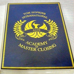 Academy of Master Closing by Tom Hopkins (1992, Audio Cassettes)